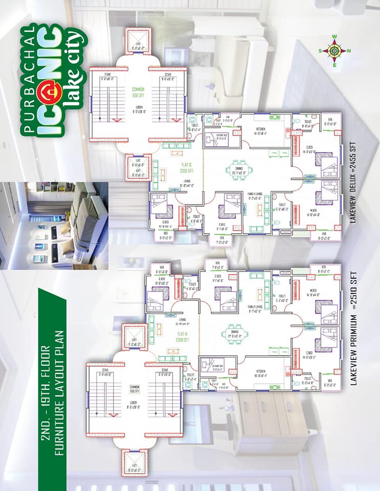 2nd to 19th Floor Furniture Layout3